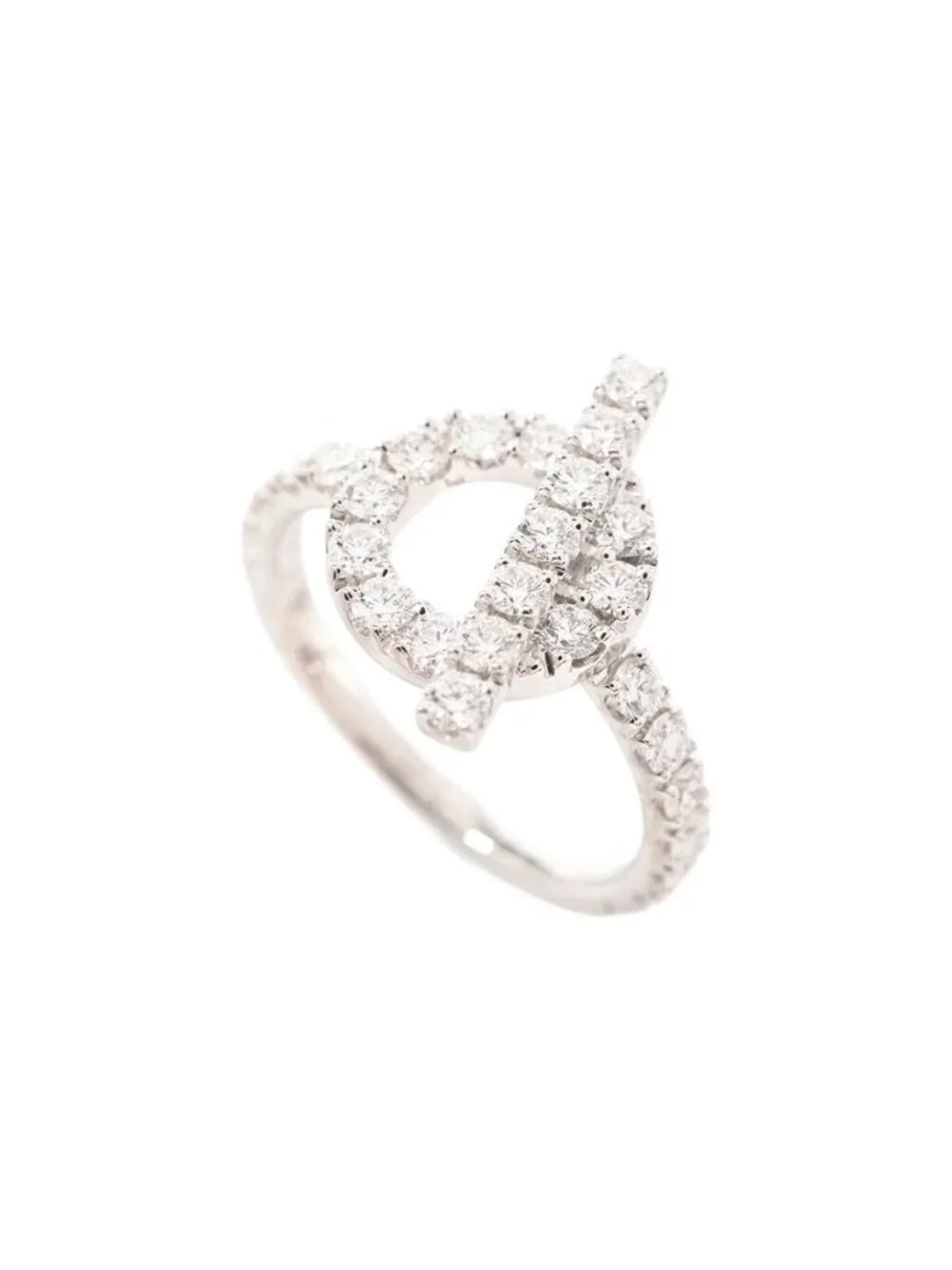 Hermes Ring Finesse White Gold